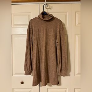 SHEIN turtleneck sweater dress